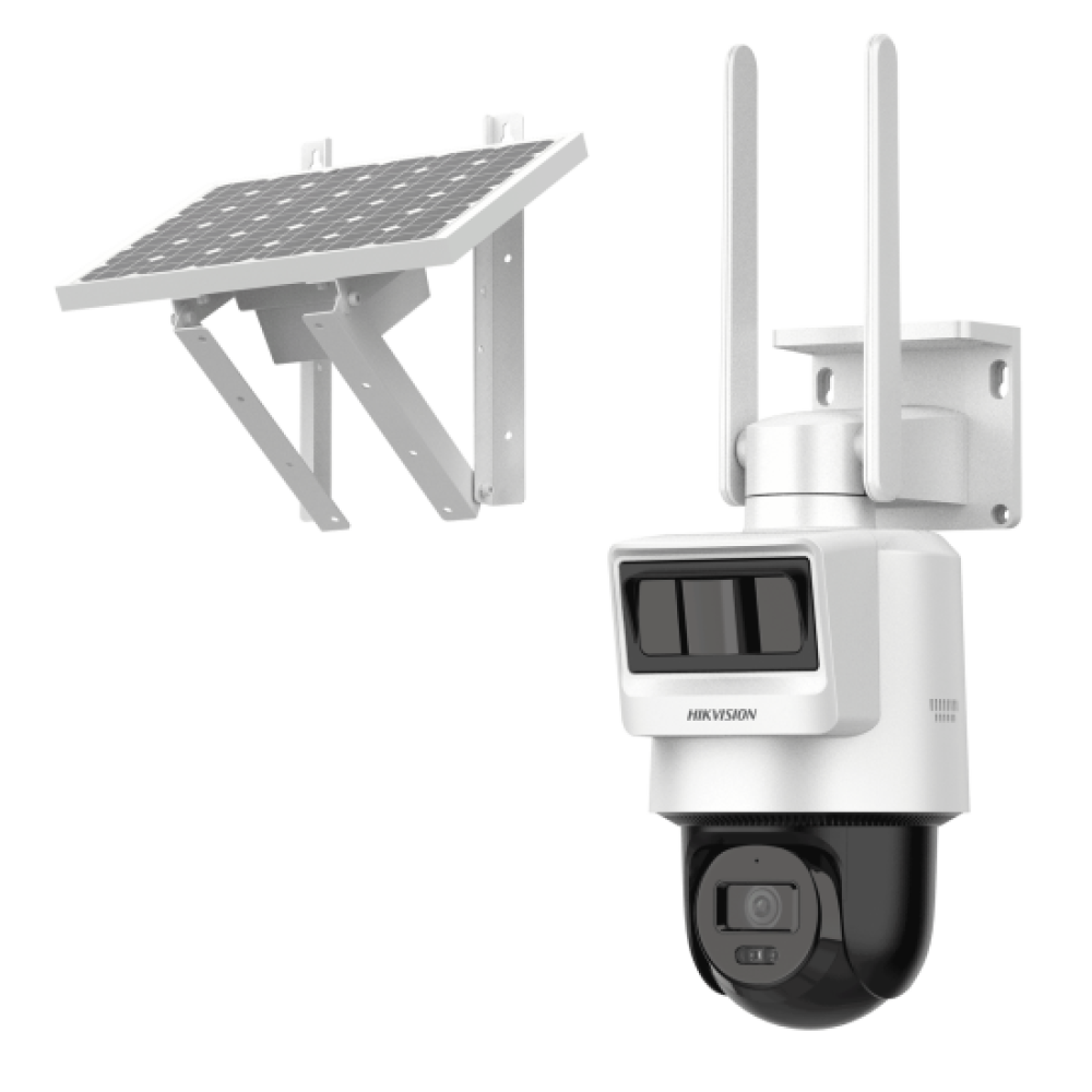 4 MP Автономна управляема PT 4G IP камера за видеонаблюдение, Powered by DarkFighter технология